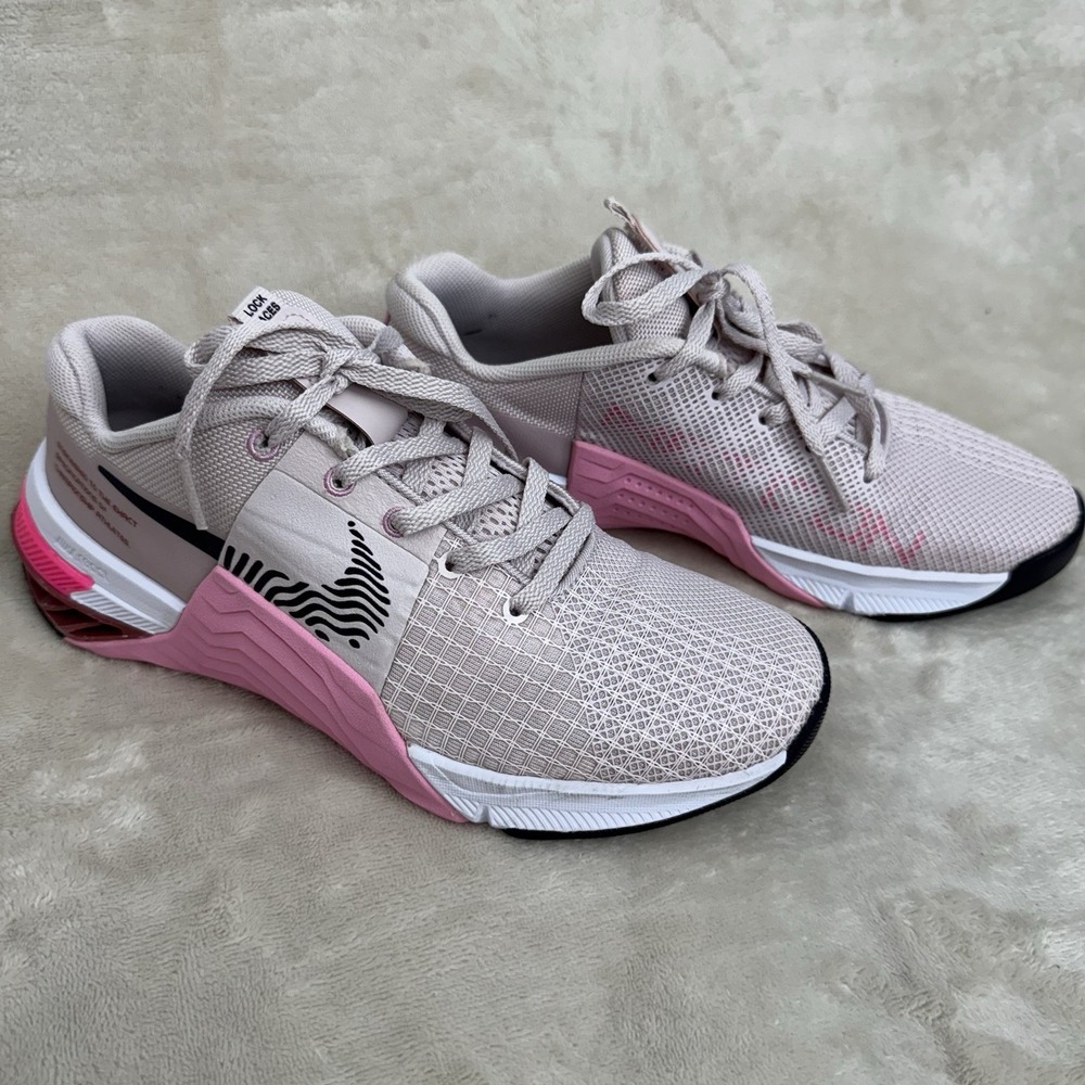 Nike Metcon 8 Barely Rose Pink Women's Training Shoes Hyperlift US 6.5 EU 37.5